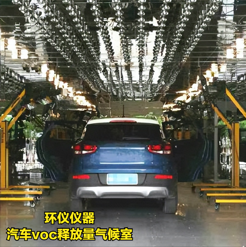 汽車(chē)整車(chē)voc釋放量氣候室檢測(cè)車(chē)內(nèi)空氣質(zhì)量(圖1)
